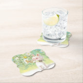 咲くユリ ペーパーコースター (インサイチュ)