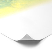 咲くユリ ポスター (角)