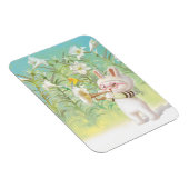 咲くユリ マグネット (右側)