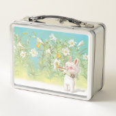 咲くユリ メタルランチボックス (裏面)