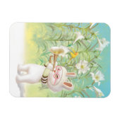 咲くリリー マグネット (横)