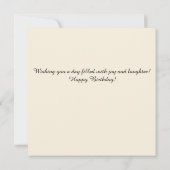 咲く優雅さ：咲く願い (裏面)