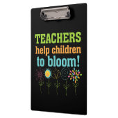咲く先生の助けの子供クリップボード クリップボード (左)