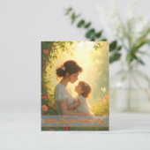 咲く光に優しい母のような愛 シーズンポストカード (スタンド正面)