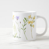 咲く刺激 ジャンボコーヒーマグカップ (右)