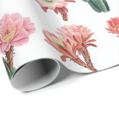 咲く多肉植物 ラッピングペーパー (ロールコーナー)