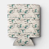 咲く多肉模様 缶クーラー (裏面)