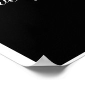 咲く常緑のナシの花。 ポスター (角)