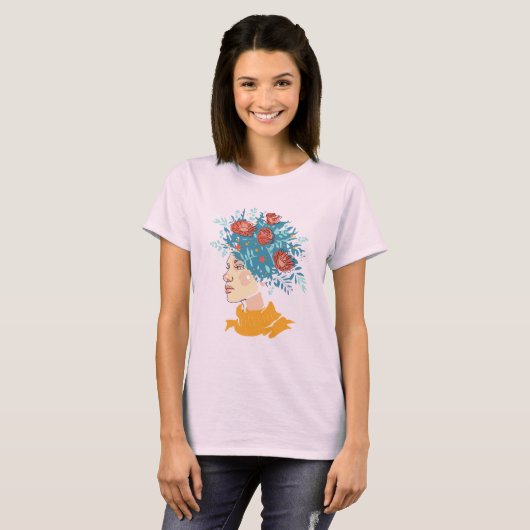 咲く心 Tシャツ (正面フル)