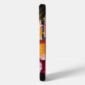 咲く明るいハイビスカスにミツバチの受粉 Case-Mate iPhoneケース (裏面 / 左)