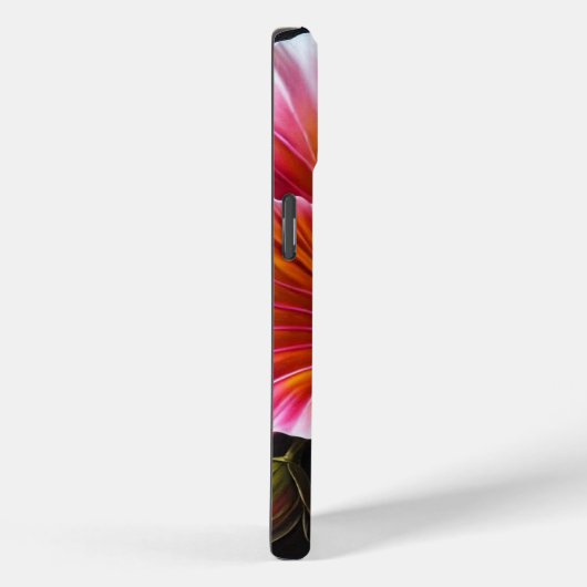 咲く明るいハイビスカスにミツバチの受粉 Case-Mate iPhoneケース (裏面 / 右)