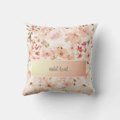 咲く春の花 クッション (裏面)