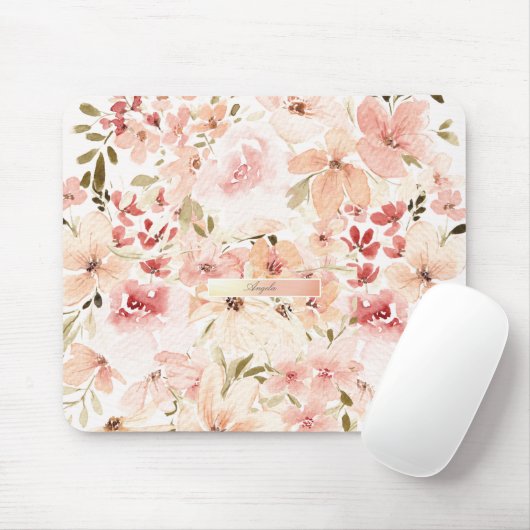 咲く春の花 マウスパッド (マウス)