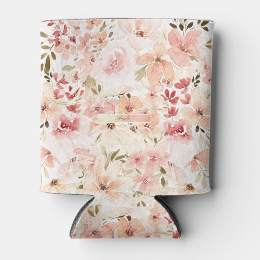 咲く春の花 缶クーラー (正面)