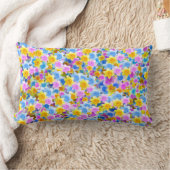 咲く春水仙、腰枕 ランバークッション (ブランケット)