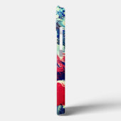 咲く木の抽象芸術赤白青黄色 Case-Mate iPhoneケース (裏面 / 左)