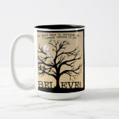 咲く木 ツートーンマグカップ (左)