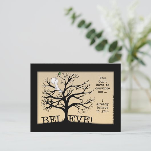 咲く木 ポストカード (スタンド正面)