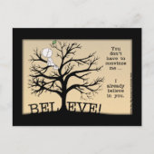 咲く木 ポストカード (正面)