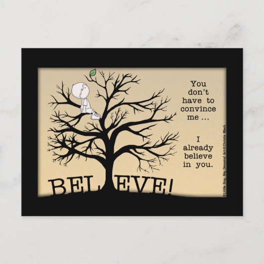 咲く木 ポストカード (正面)