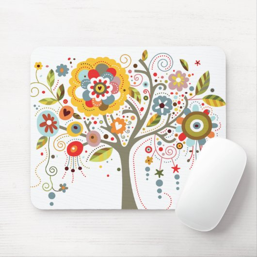 咲く木 マウスパッド (マウス)