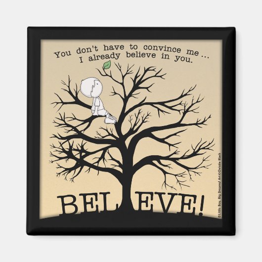 咲く木 マグネット (正面)