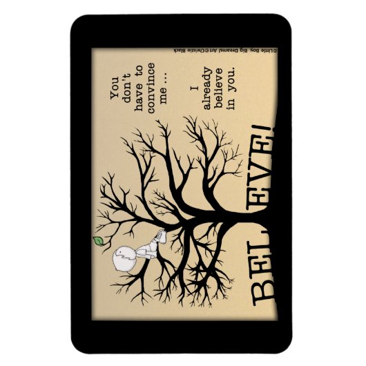 咲く木 マグネット (縦)