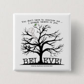 咲く木 缶バッジ (正面)