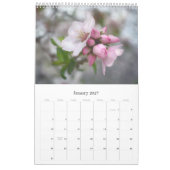 咲く桃とさくらんぼカレンダー2025 カレンダー (1月 2027)