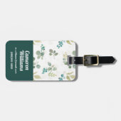 咲く歓喜パターン ラゲッジタグ (正面横)