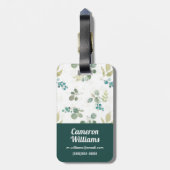 咲く歓喜パターン ラゲッジタグ (裏面縦)