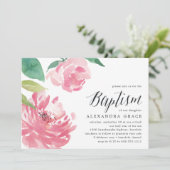 咲く牡丹 | バプテスマ招待状 招待状 (スタンド正面)