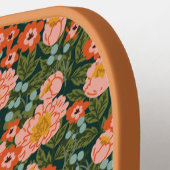 咲く牧草花名前をカスタムする ピックルボールラケット (左詳細)