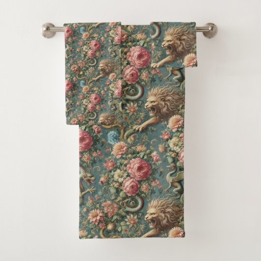 咲く神話 – ゴシックビクトリアン語 バスタオルセット (インサイチュ)