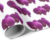 咲く紫蘭の花 ラッピングペーパー (ロールコーナー)