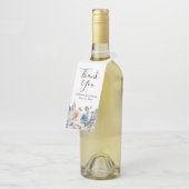 咲く美しい |パーソナライズされた結婚s ボトルネックタグ (アングル)