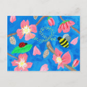 咲く美しい ポストカード (正面)