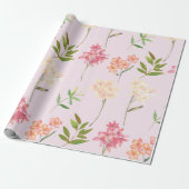 咲く美しい ラッピングペーパー (アンロールド)