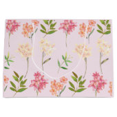 咲く美しい ラージペーパーバッグ (正面)