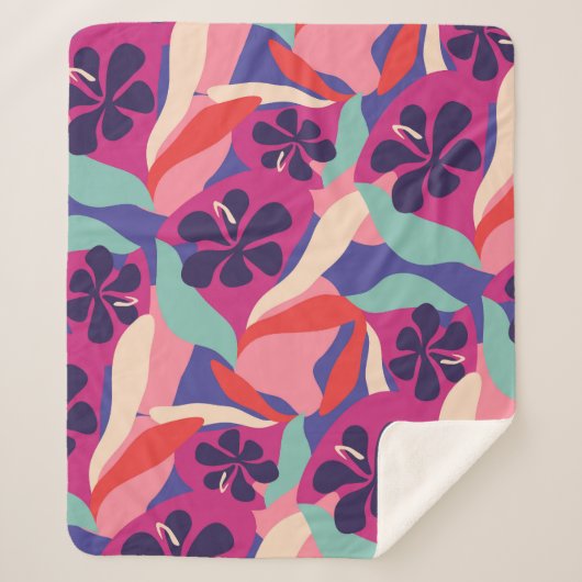 咲く美学 シェルパブランケット (正面)