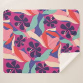 咲く美学 シェルパブランケット (正面(横))