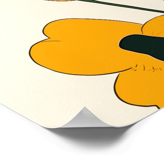 咲く背骨 ポスター (角)