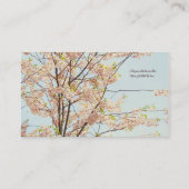 咲く自然 名刺 (裏面)