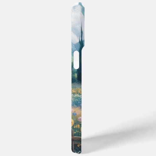 咲く花と山 Case-Mate iPhoneケース (裏面 / 右)