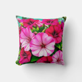 咲く花束 クッション (正面)