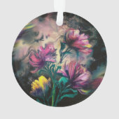 咲く花 オーナメント (裏面)