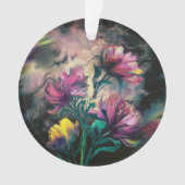 咲く花 オーナメント (正面)