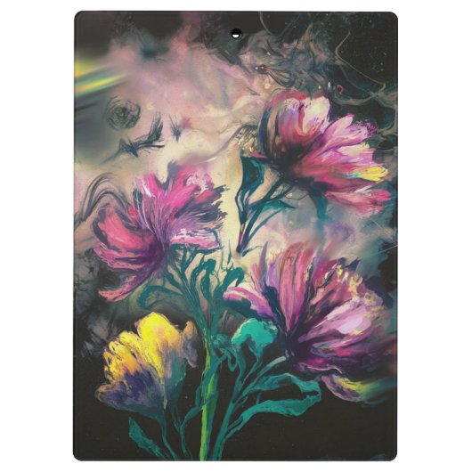 咲く花 クリップボード (裏面)