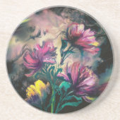 咲く花 コースター (正面)