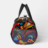 咲く花 ダッフルバッグ (右)